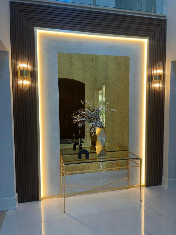 Antique mirror with LED backlight, 6 mm — Forest Hill