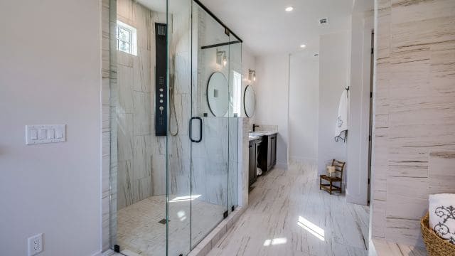 Glass-shower-door-installation