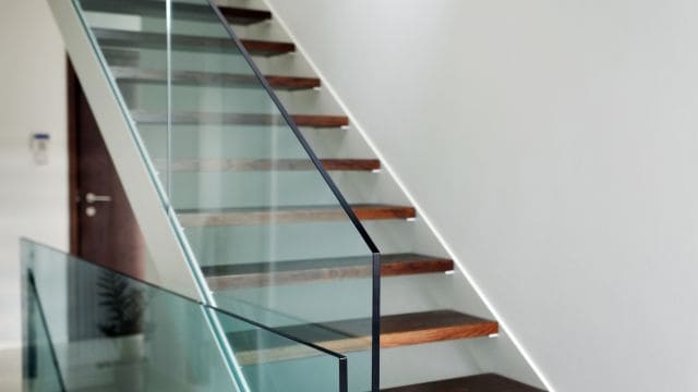 TOP Frameless Interior glass railing for GTA residential properties 2024